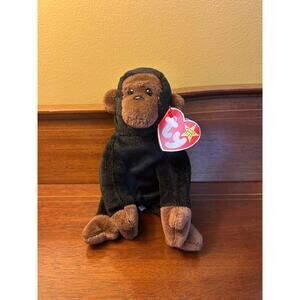 Ty‎ Beanie Baby Congo the Gorilla Plush Toy - 4160 PE Pellets 1996 NWT